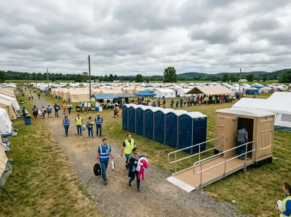 disaster-relief-camp-restrooms-010 — frequently asked questions, Dumpster & Portable Bathrooms Rental in Englewood, OH